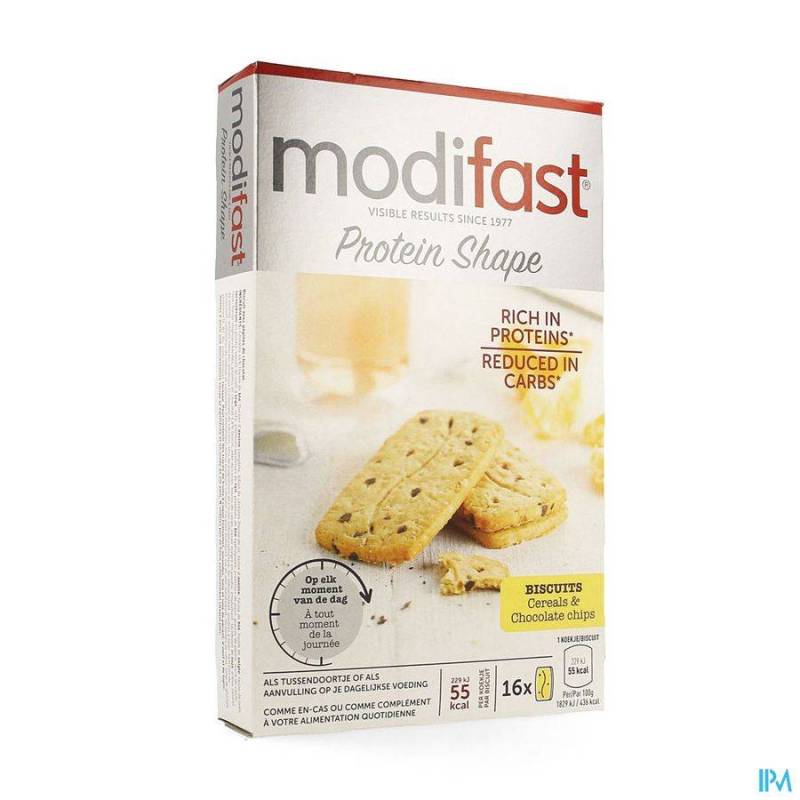 MODIFAST PROTIPLUS BISCUIT CEREAL-PEP.CHOCOLAT200G