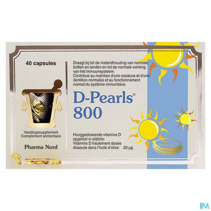 D-pearls 800 Caps 40
