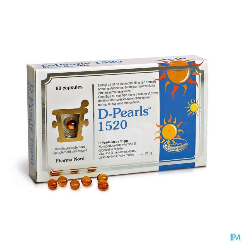 D-PEARLS 1520 CAPS 80