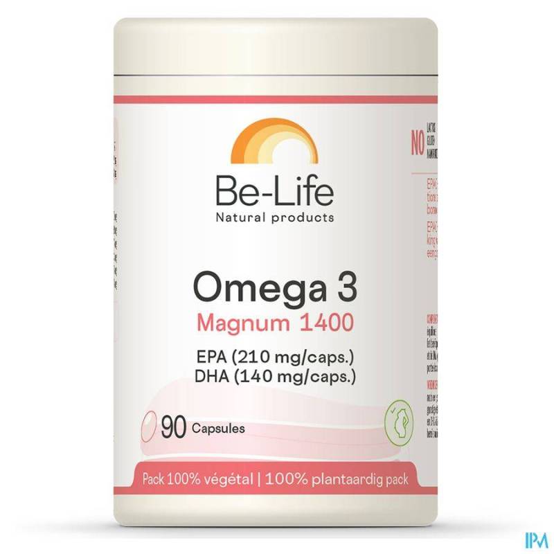 OMEGA 3 MAGNUM 1400 BE LIFE CAPS 90 PF01212