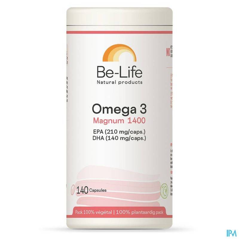 OMEGA 3 MAGNUM 1400 BE LIFE CAPS 140 PF01213