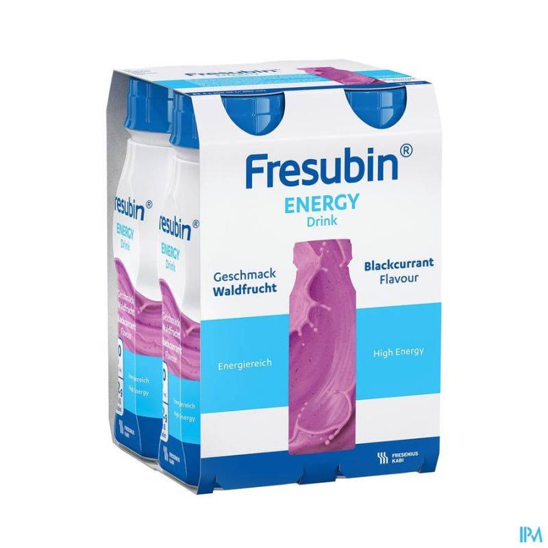 FRESUBIN ENERGY DRINK CASSIS FL 4X200ML
