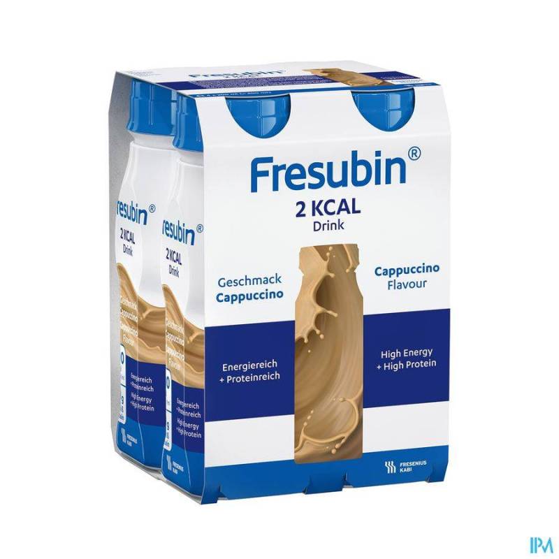 FRESUBIN 2KCAL DRINK CAPPUCCINO EASYBOTTLE 4X200ML