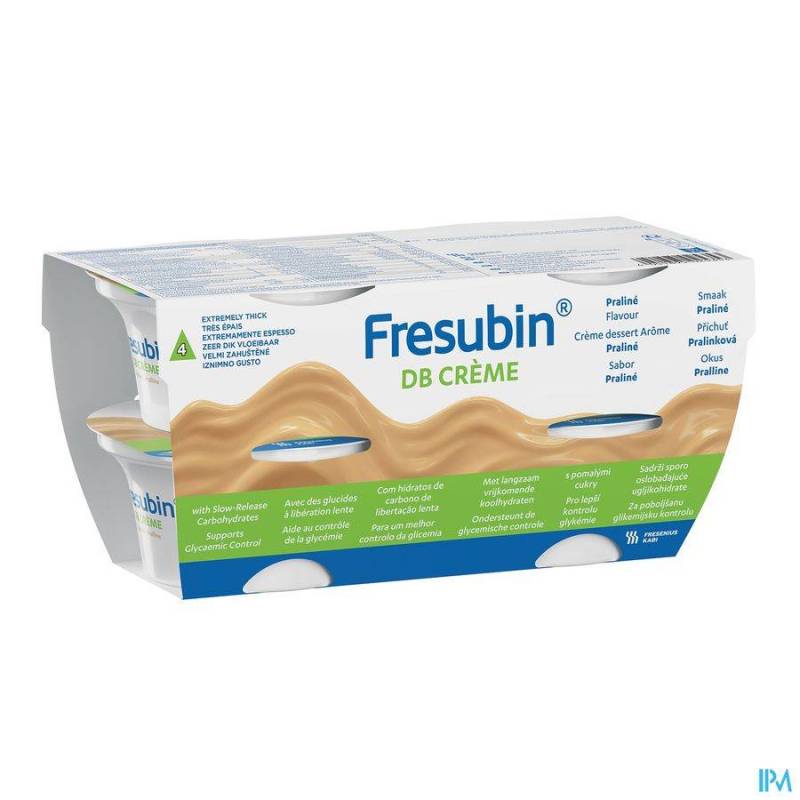 FRESUBIN DB CREME PRALINE POT 4X125G