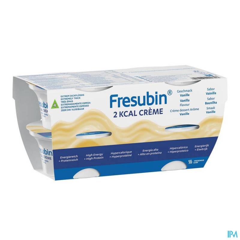 FRESUBIN 2KCAL CREME VANILLE POT 4X125G