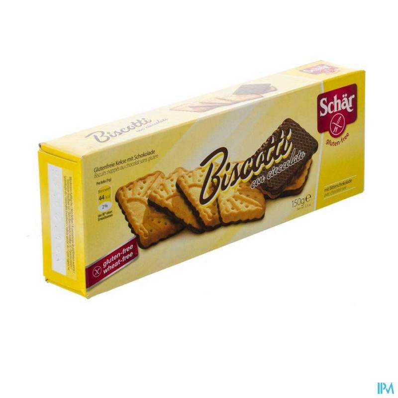 SCHAR BISCUITS BISCOTTI CIOCCOLATO 150G 6465