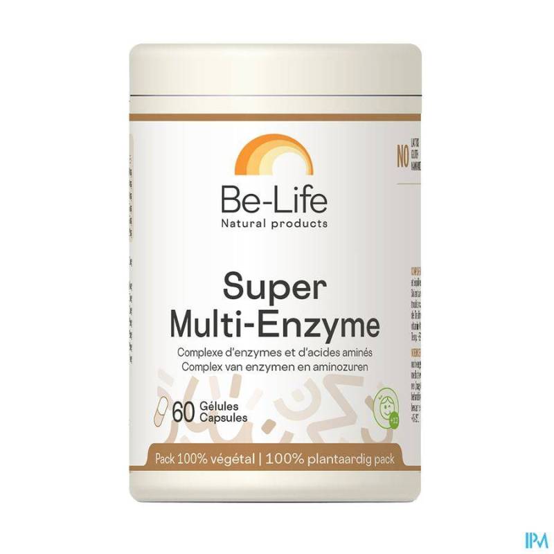SUPER MULTI-ENZYMES BE LIFE NF POT GEL 60