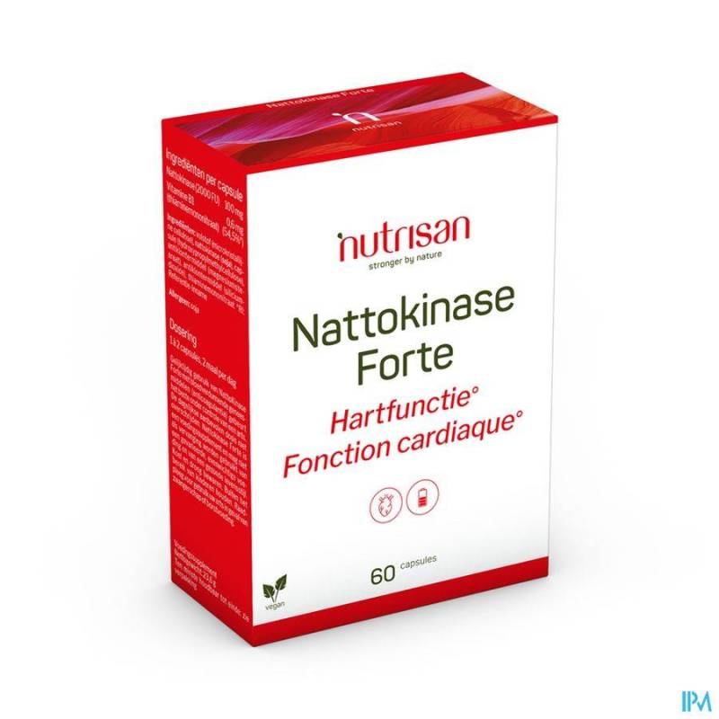 NATTOKINASE FORTE NF V-CAPS 60 NUTRISAN