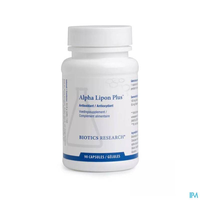 ALPHA LIPON PLUS BIOTICS CAPS 90