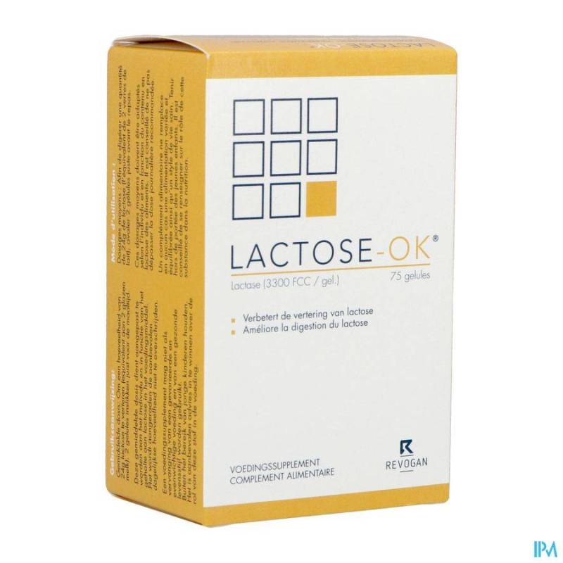 Lactose-OK 353mg 75 Capsules