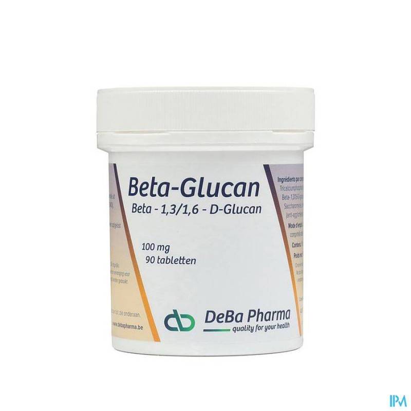 BETA-GLUCAN 100MG TABL 90 DEBA
