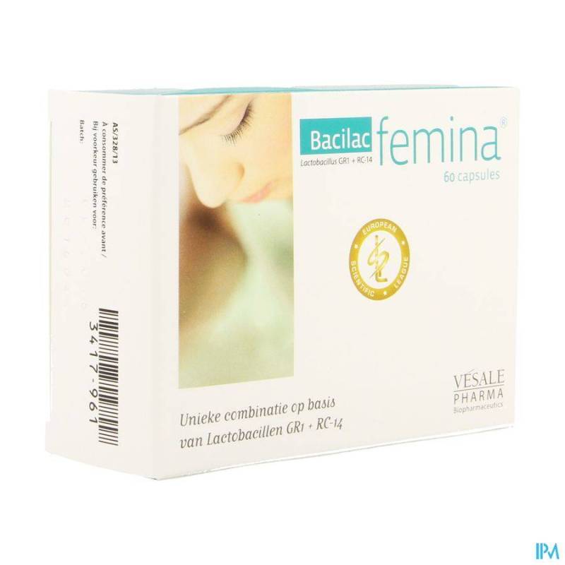 BACILAC FEMINA CAPS 60
