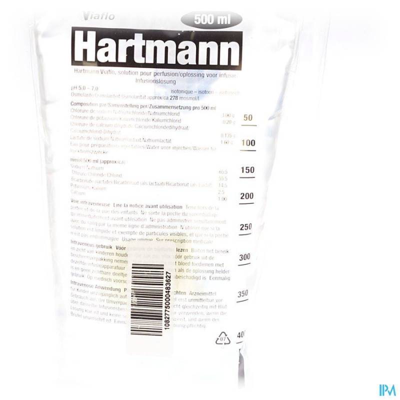 Bx Hartmann Viaflo 500ml