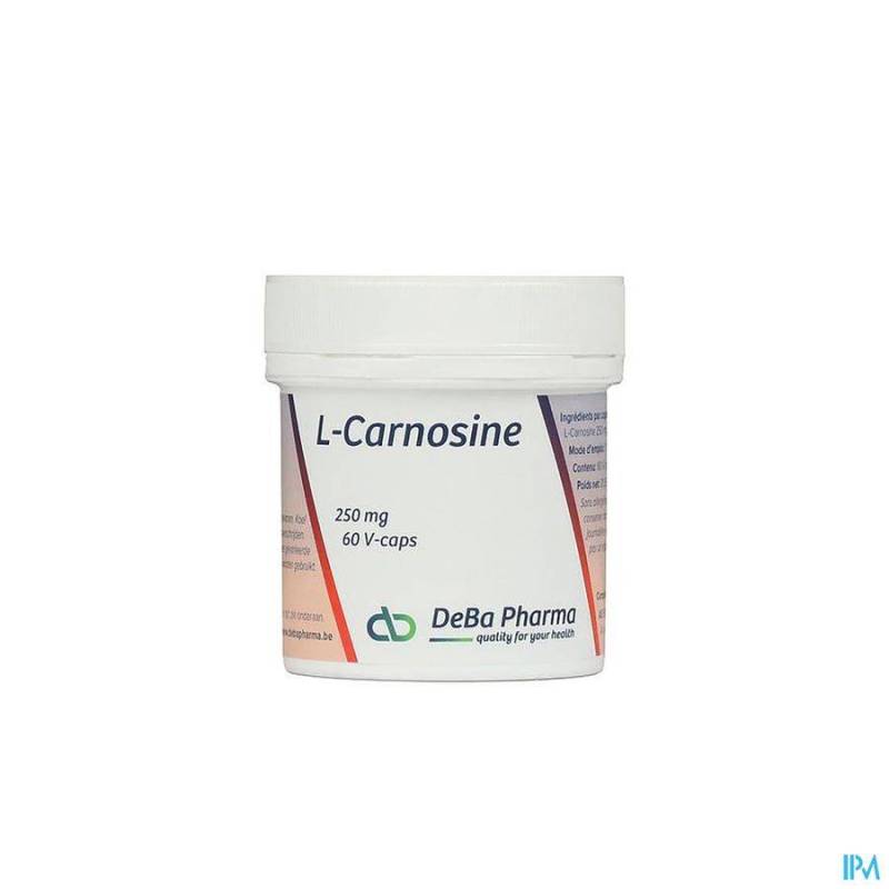 L-CARNOSINE CAPS 60X250MG DEBA