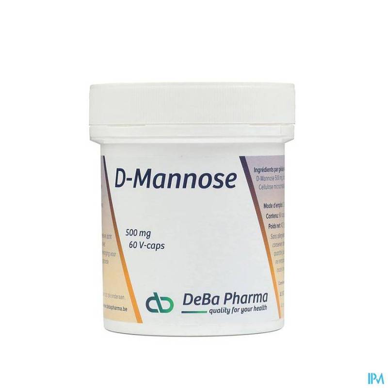 D-MANNOSE 500MG V-CAPS 60 DEBA