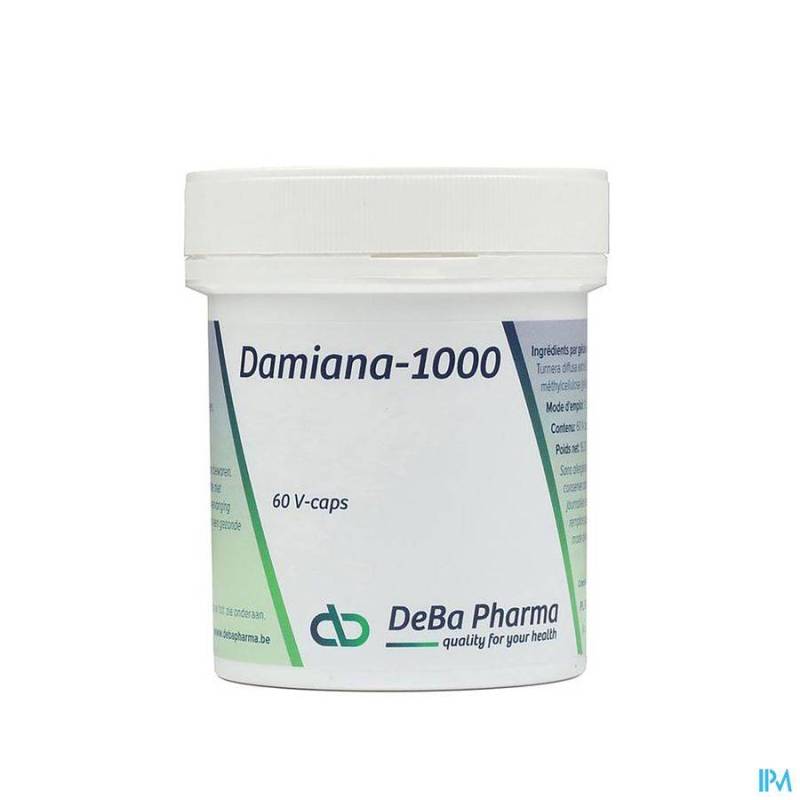 DAMIANA-1000 V-CAPS 60 DEBA