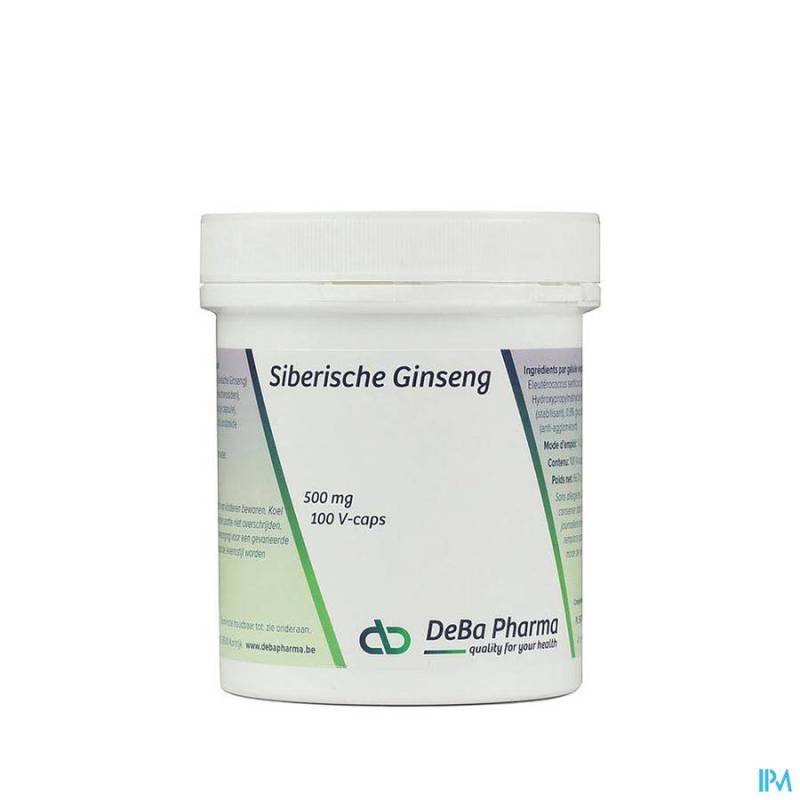 SIBERIAN GINSENG CAPS 100X650MG DEBA
