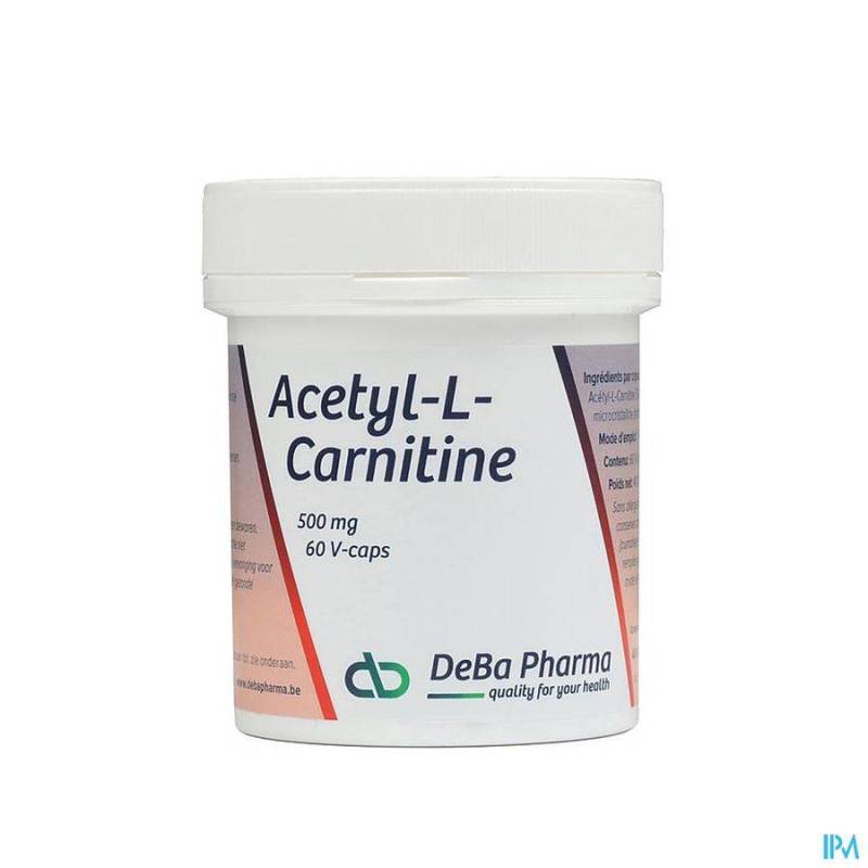 ACETYL-L-CARNITINE CAPS 60X500MG DEBA