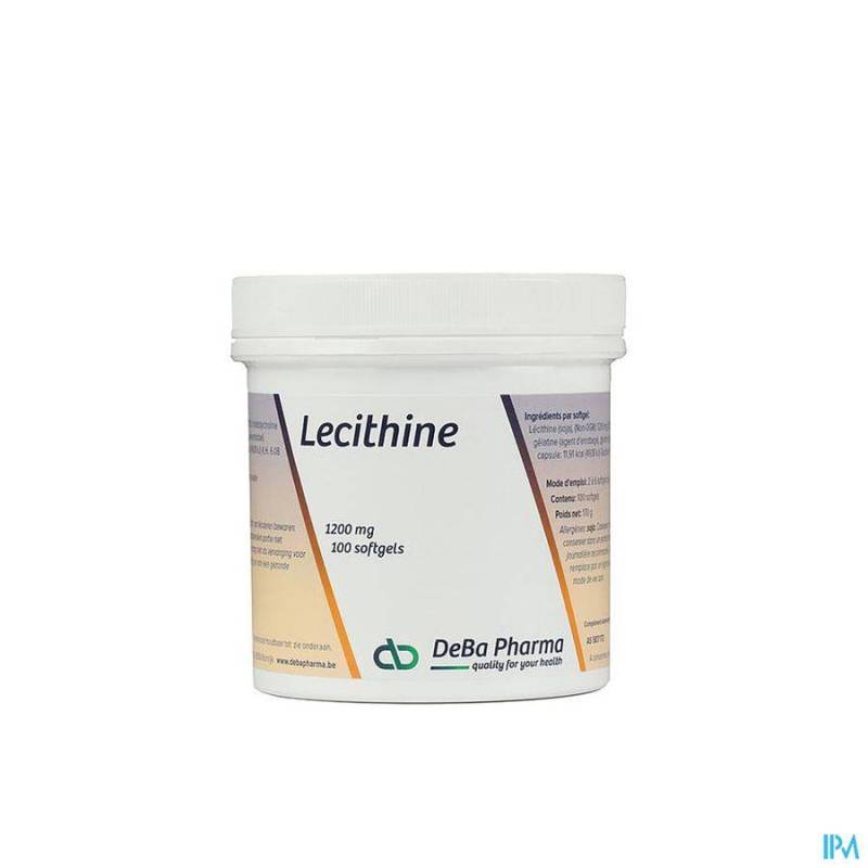LECITHINE CAPS 100X1200MG DEBA