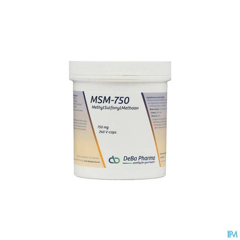 Msm-750 Capsules  240 Deba