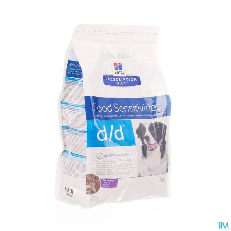 HILLS PRESCRIP.DIET CANINE DD DUCK&RICE 5KG 9118R