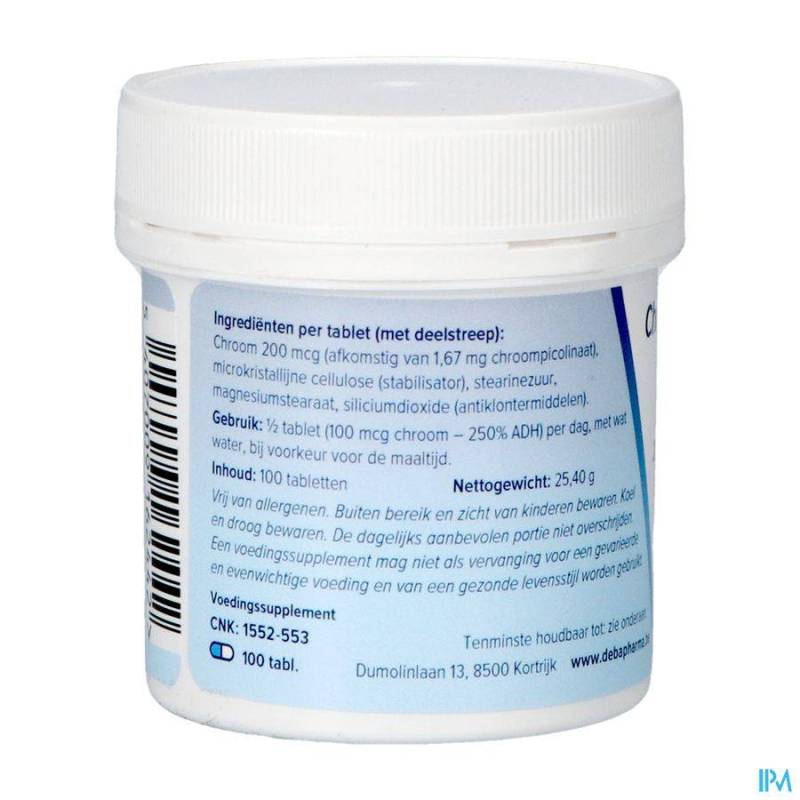 CHROMIUM PICCO 200Y COMP 100 DEBA