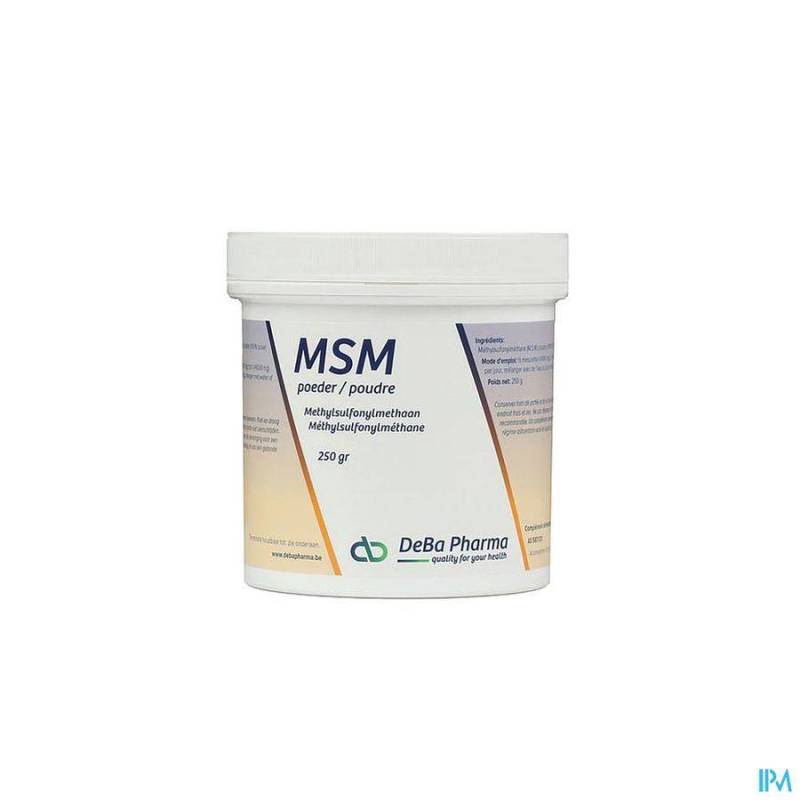 Msm Poeder Soluble/ Oplosb 250g Deba