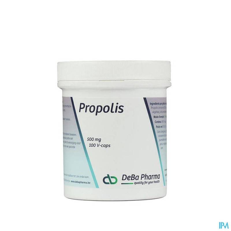 PROPOLIS CAPS 100X500MG DEBA