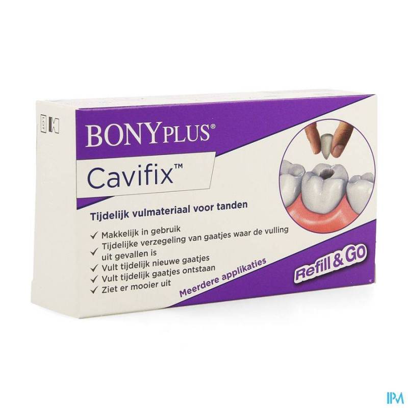 BONYPLUS CAVIFIX OBTURATION DENTAIRE TEMPORAIRE 7G