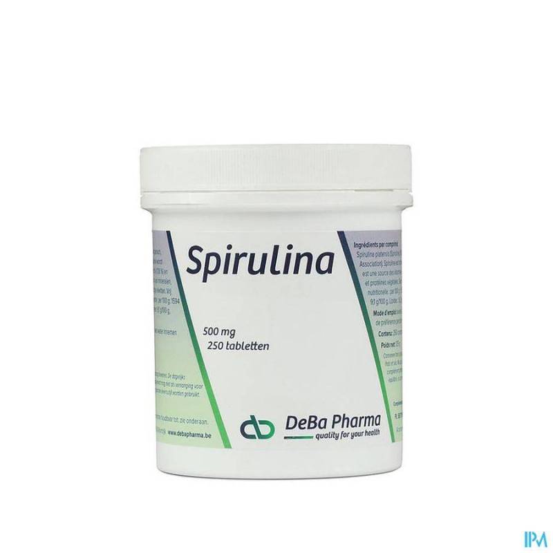 SPIRULINA COMP 250X500MG DEBA