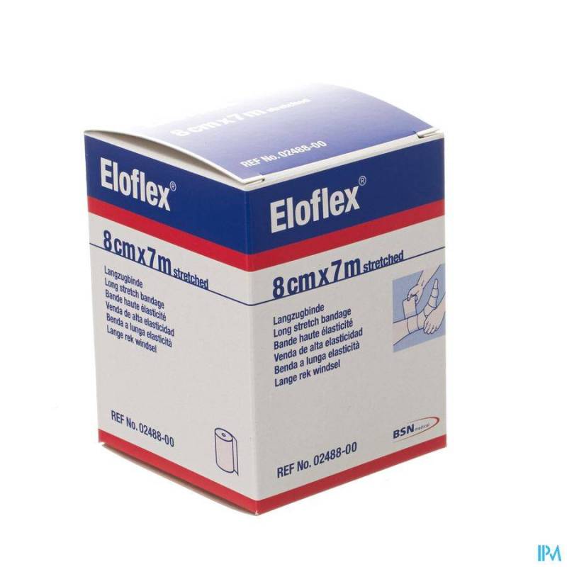 ELOFLEX BANDE ELAST COMPRES.LEGERE 8CMX7M 0248800