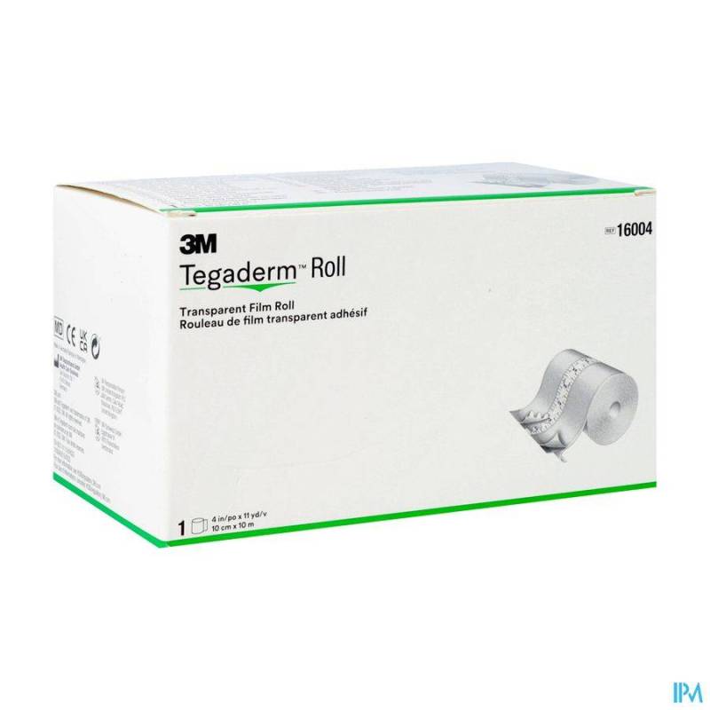 Tegaderm Roll 3m Film Transp. 10cmx10m 1 16004