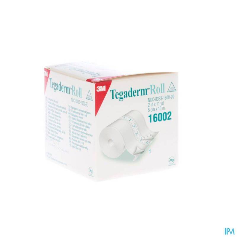 Tegaderm Roll 3m Film Transp. 5cmx10m 1 16002