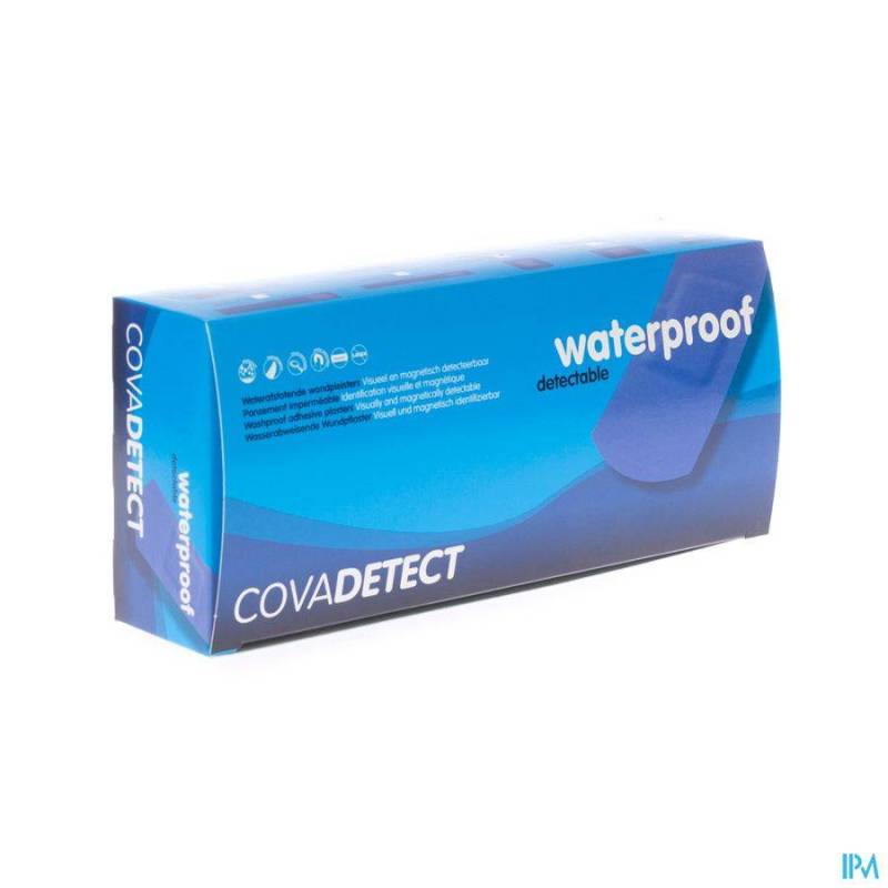COVA PANS BLEU DETECTABLE 38X38MM WTP 100 3838W