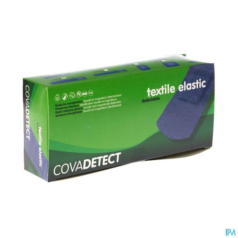 Cova Detectiepleister Blauw 3x18cm Text100 30180t