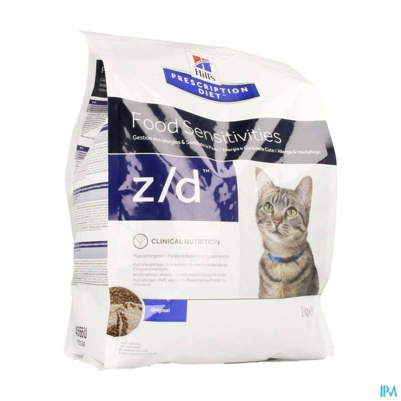 HILLS PRESCRIP.DIET FELINE ZD LOW ALLERG.2KG 4565U