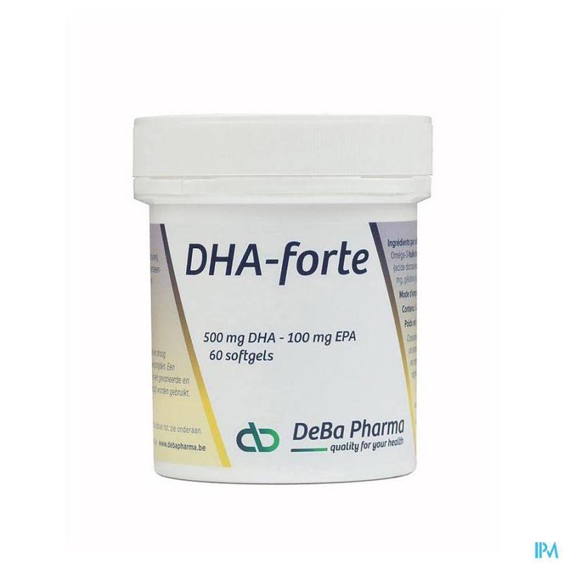 Deba Pharma DHA-Forte 500mg 60 Softgels