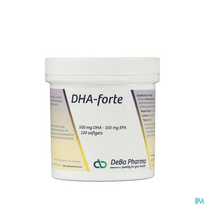 Deba Pharma DHA-Forte 500mg 120 Softgels