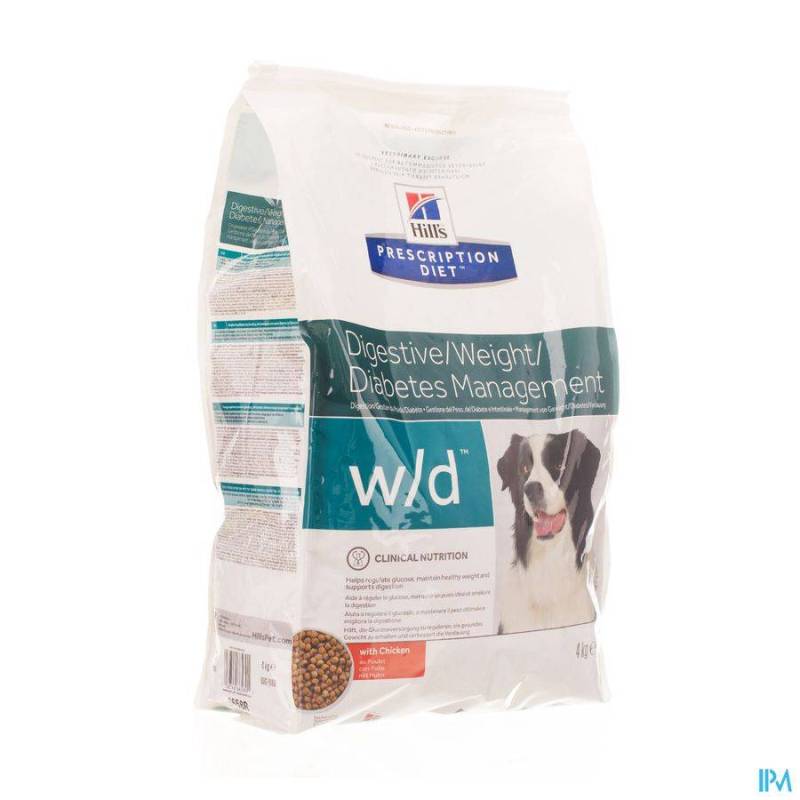 HILLS PRESCRIP.DIET CANINE WD 4KG 6658R
