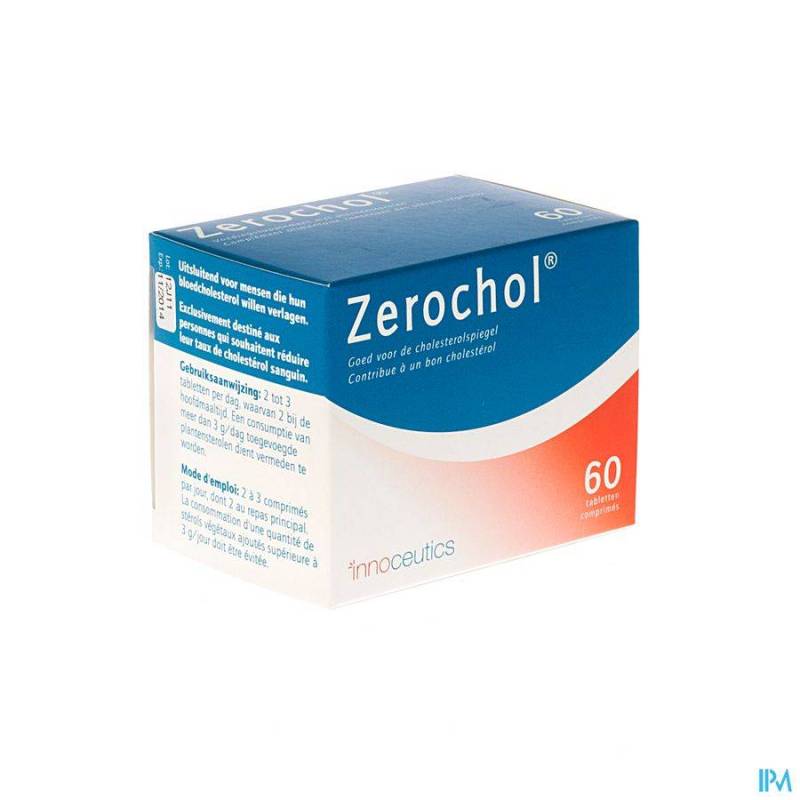 ZEROCHOL 800MG NAT. STEREOLS VEGETAL COMP 60X800MG
