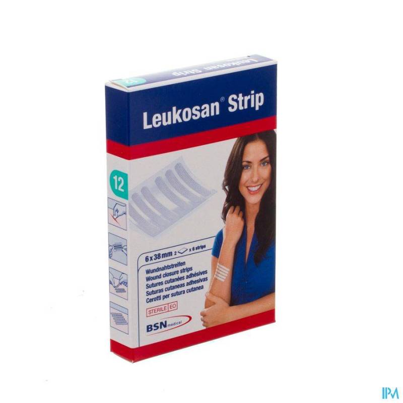 LEUKOSAN STRIP STER 6X 38MM BLANC 2X 6 7262806