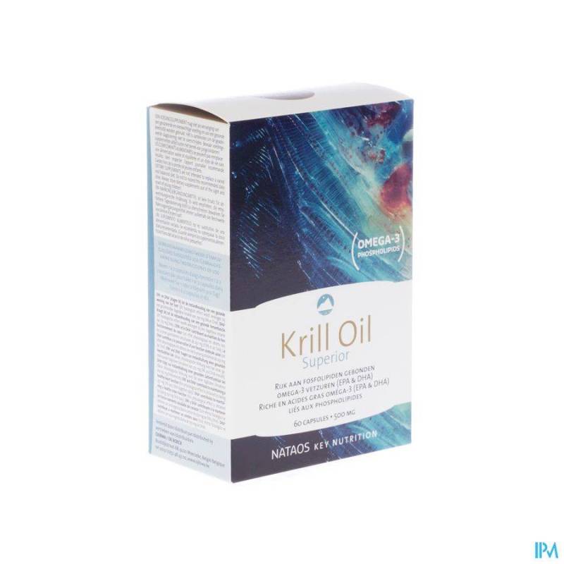 KRILL OIL SUPERIOR GELCAPS 60X500MG