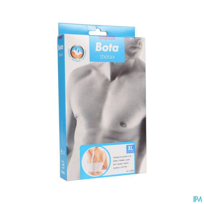 BOTA THORAX ES DAME VELCRO H 16CM XL