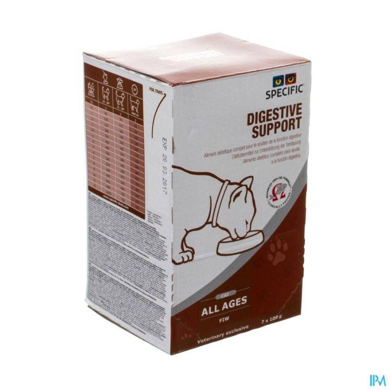 SPECIFIC FIW DIGESTIVE SUPPORT 7X100G