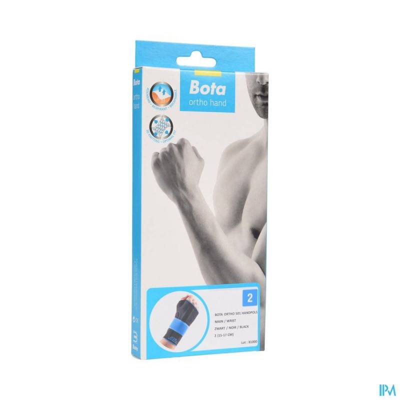 Bota Ortho Handpolsbandage 501 Zwart N2