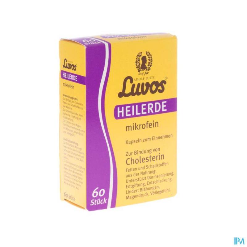 ADOLF JUSTS LUVOS ARGILE MEDICINALE MICRO CAPS 60