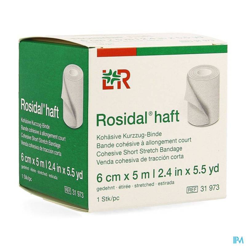 Rosidal Haft Cohesieve Windel 6cmx5m 1 31973