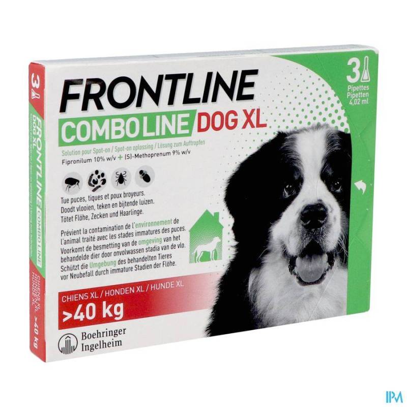 FRONTLINE COMBO LINE DOG XL >40KG 3X4,02ML