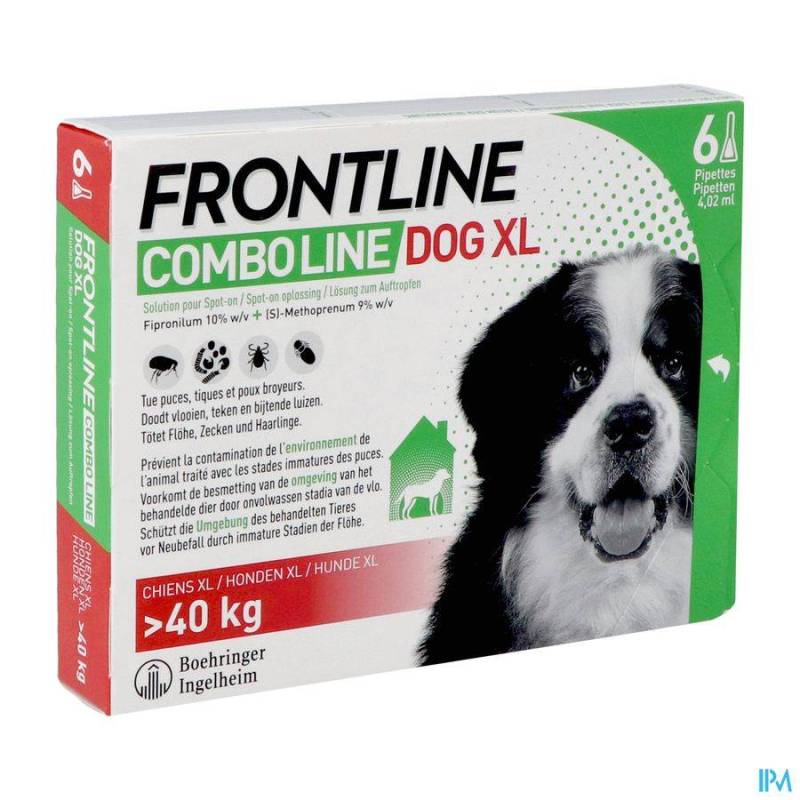 FRONTLINE COMBO LINE DOG XL >40KG 6X4,02ML