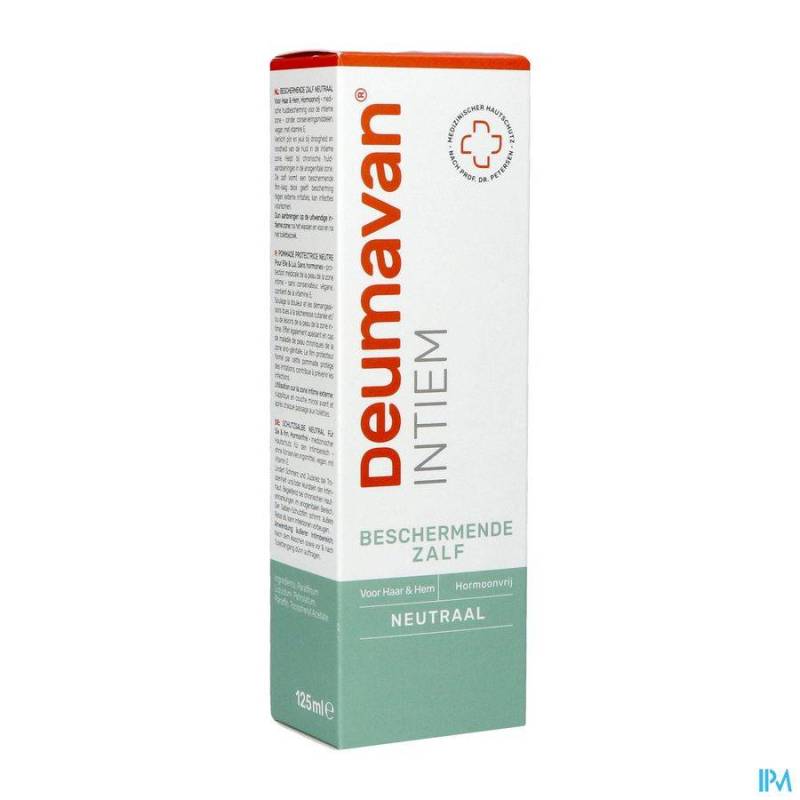 DEUMAVAN POMMADE INTIMES NATURE TUBE 125ML